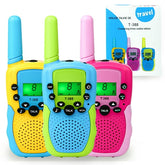 Walkie Talkies for Kids, YCFUN 3 Pack 2 Way Radio 22 Channels Walkie Talkies, Indoor Outdoor Toy for Boys Girls 3-12 Years Old Kids Gifts